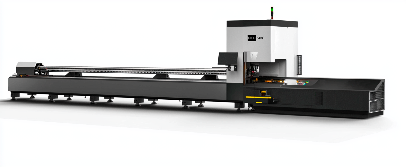 Изображение Оптоволоконная установка лазерного раскроя труб IRONMAC T6-120 1500 Вт