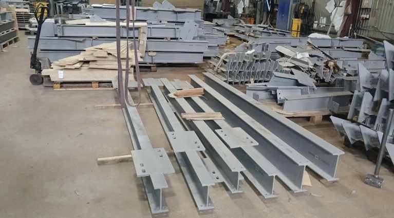 Детали площадок для обслуживания купола АЭС